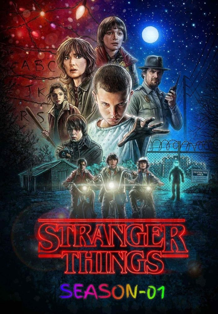 Free Stranger Things S01 (2016) (Hindi + English) Dual Audio Completed Web Series BluRay HEVC ESub – Movies4u