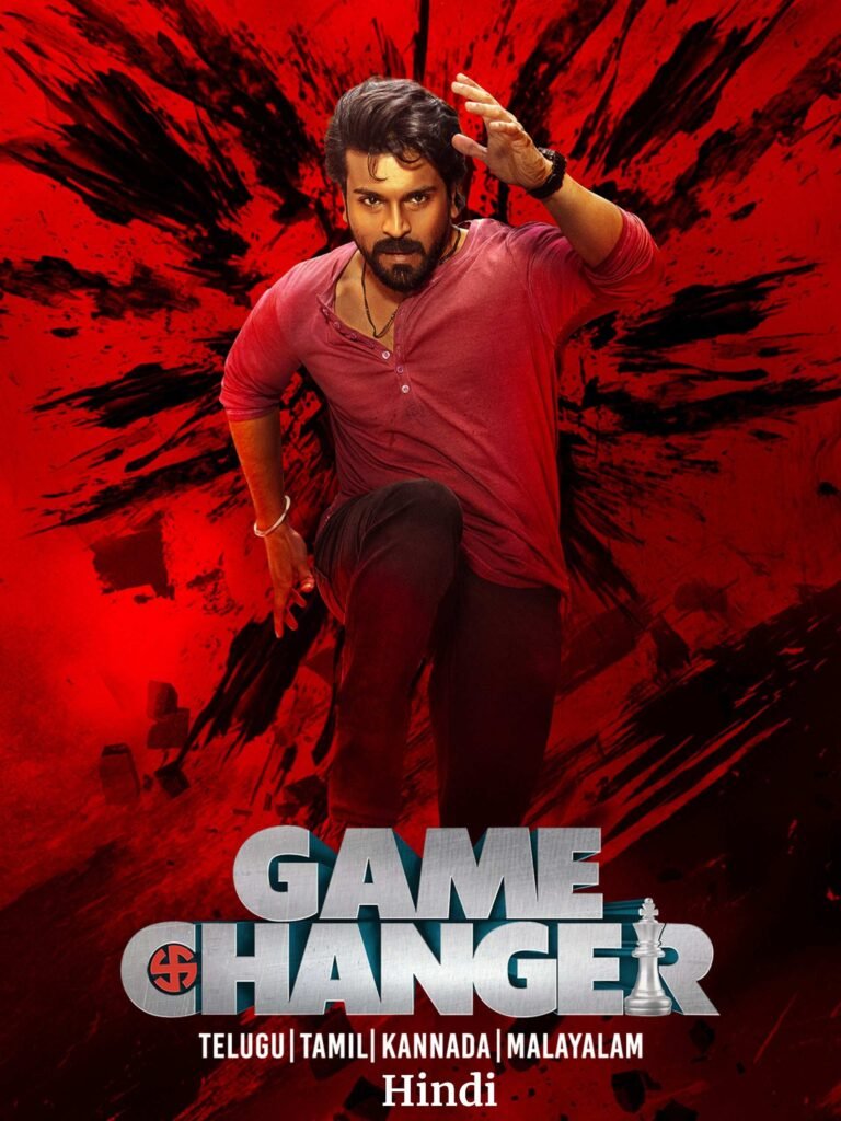 Free Game Changer (2025) (Hindi + Telugu) Dual Audio UnCut South Movie HD ESub – Movies4u