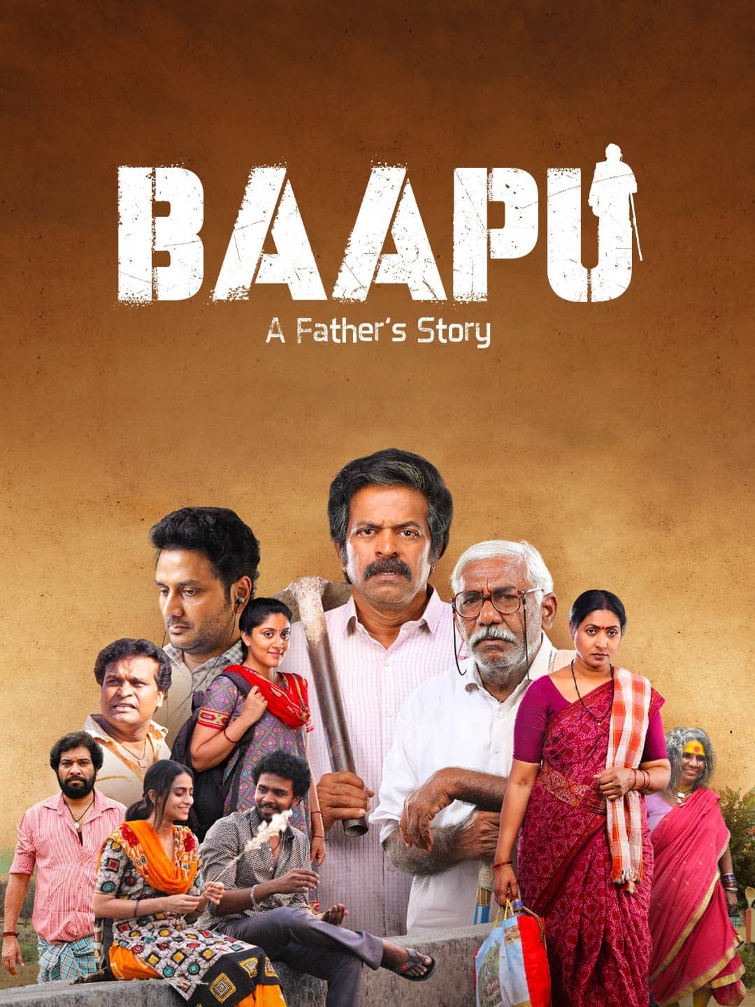 Free Baapu (A Fathers Story) (2025) (Hindi + Telugu) Dual Audio UnCut South Movie HD ESub – Movies4u