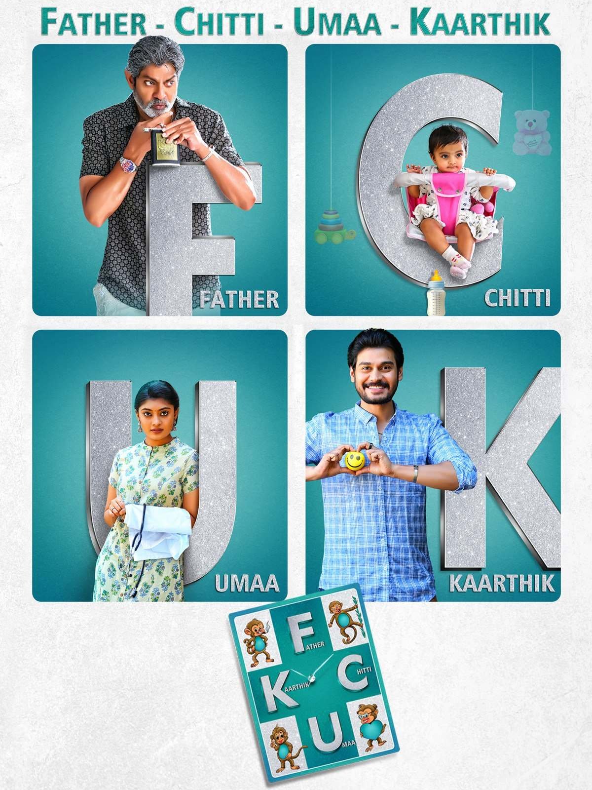 Free FCUK – (Father Chitti Umaa Kaarthik) (2021) (Hindi + Telugu) Dual Audio UnCut South Movie HD ESub – Movies4u