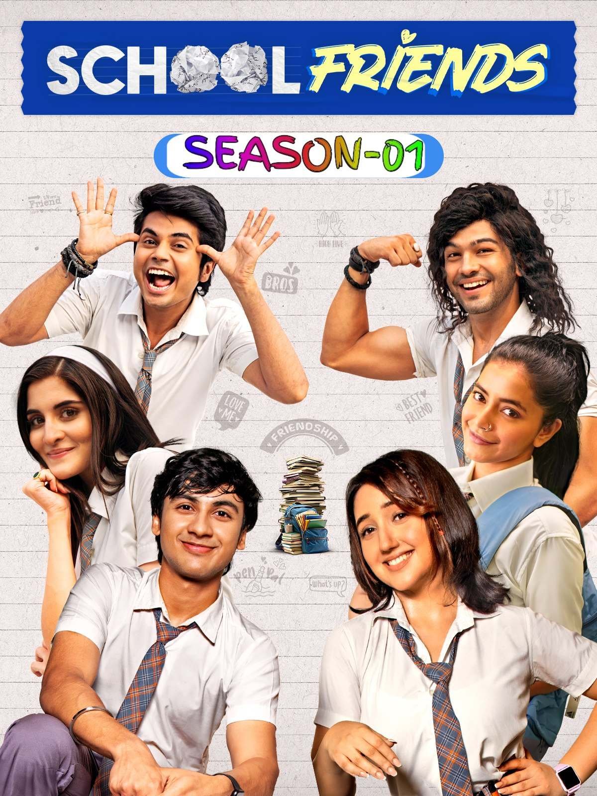 Free School Friends S03 (2025) Hindi Completed Web Series HEVC ESub – Movies4u