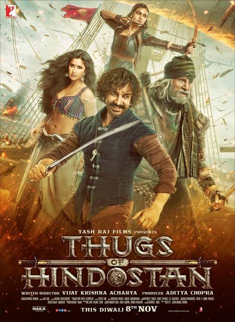 Free Thugs Of Hindostan (2018) Bollywood Hindi Full Movie HEVC 480p 720p 1080p BluRay – Movies4u