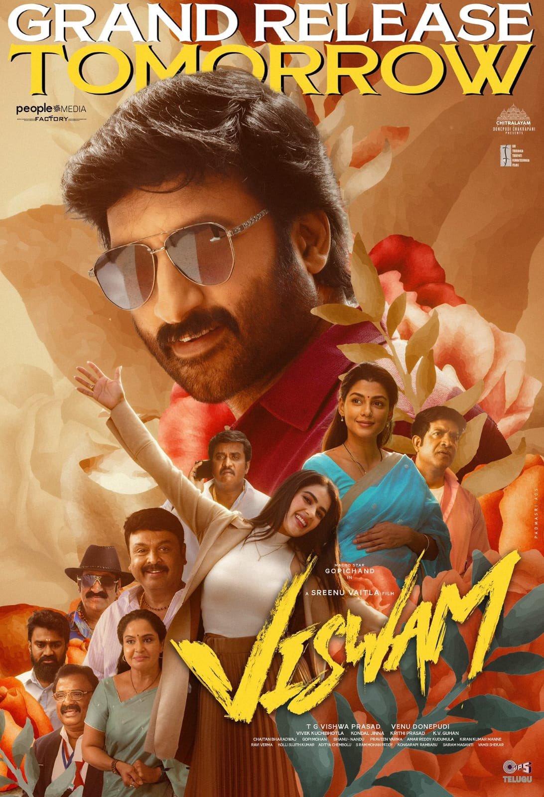 Free Viswam Movie Downloads (2024) Hindi (HQ Dub) Movie CAMRip – Movies4u